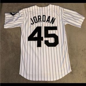 Rare Barons Michael Jordan baseball jersey